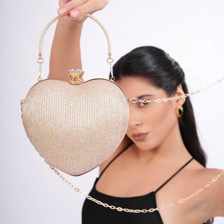Heart of Gold Clutch