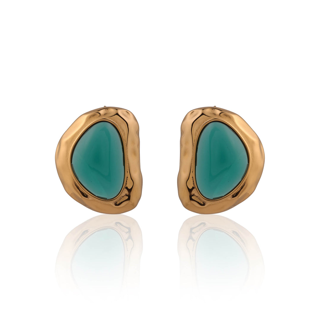 Green Glow Studs