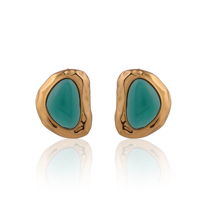 Green Glow Studs