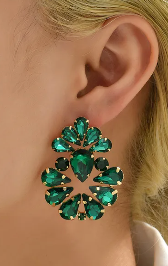 Emerald Petal Drops