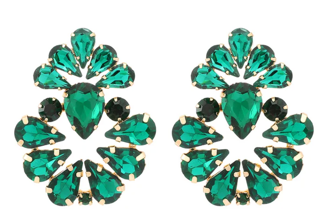 Emerald Petal Drops