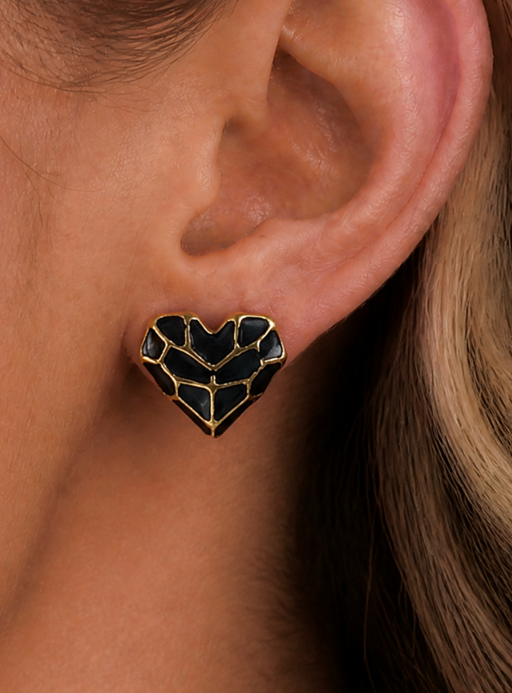 Midnight Mosaic Hearts