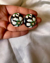 Black Bloom Studs