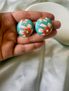 Coral Bloom Studs
