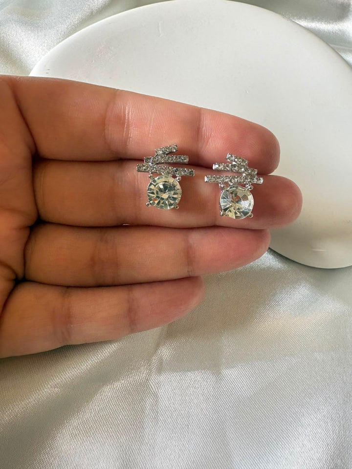 Crystal Bow Studs
