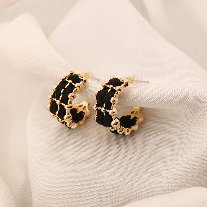 Black Belle Hoops