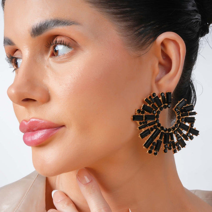 Black Blaze Earrings