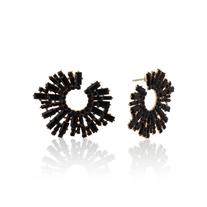 Black Blaze Earrings