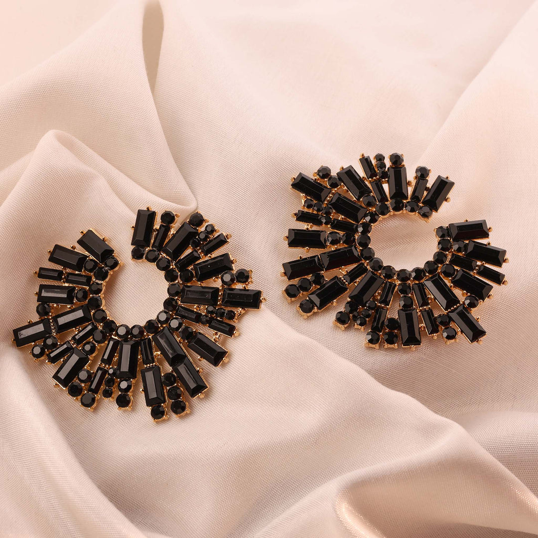 Black Blaze Earrings