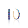 Blue Blaze Hoops