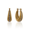 Bold Bling Hoops