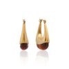 Caramel Teardrop Earrings