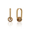 Color Dot Hoops