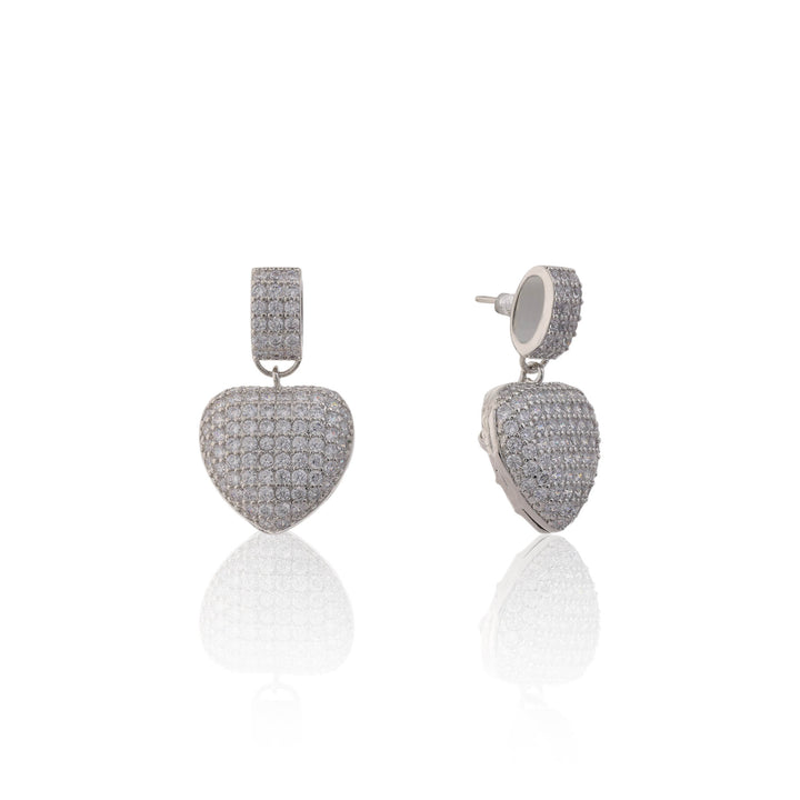Crystal Heart Drops
