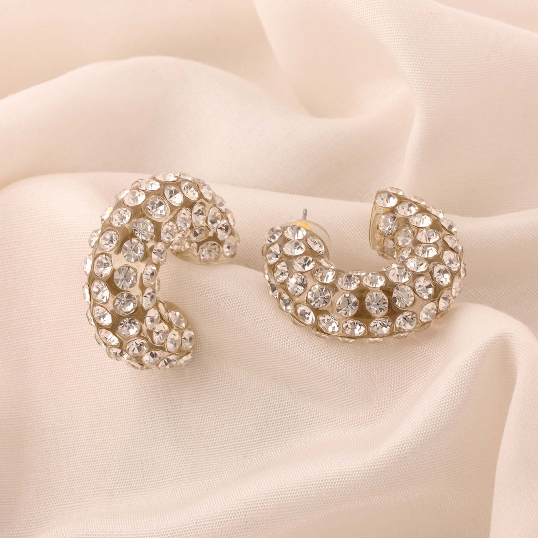 Disco Curve Earrings