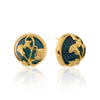 Floral Crest Studs