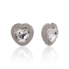 Glitter Crush Heart Earrings
