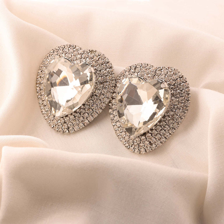 Glitter Crush Heart Earrings