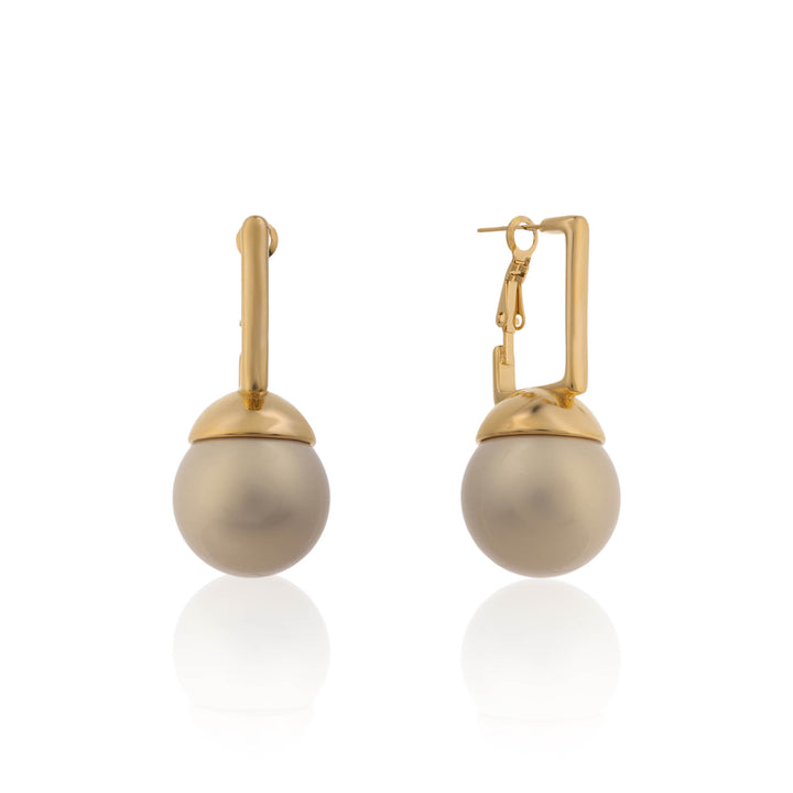 Golden Dome Earrings