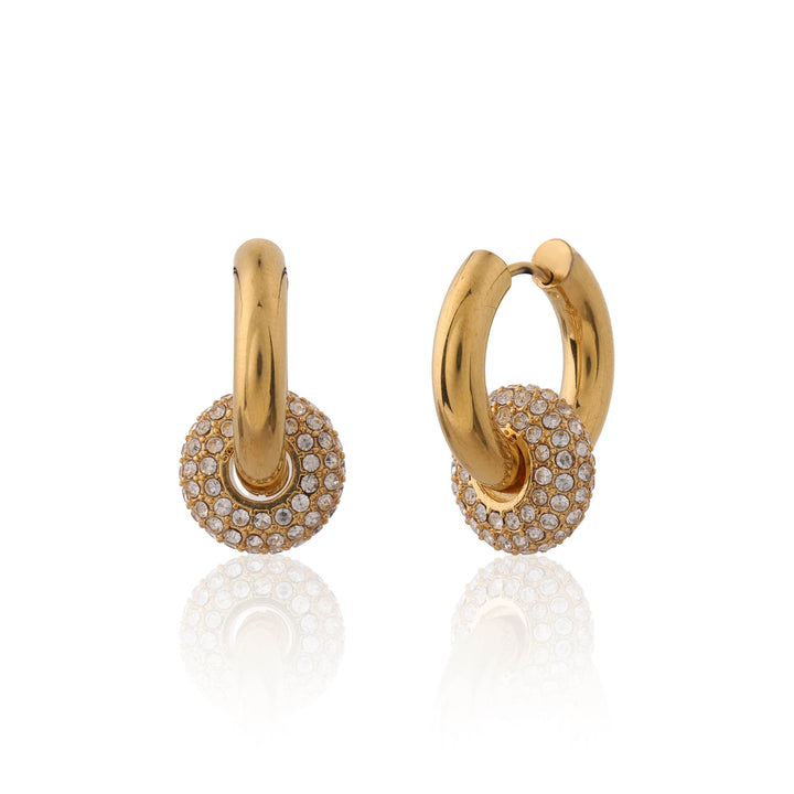 Golden Halo Hoops