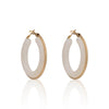 Golden Ice Hoops