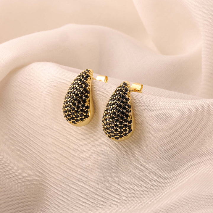 Golden Nightfall Studs