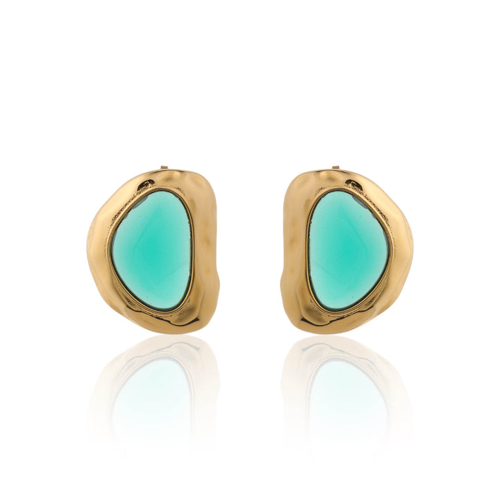 Green Glow Studs