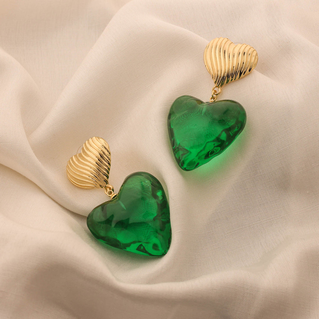 Jelly Jade Love Earrings