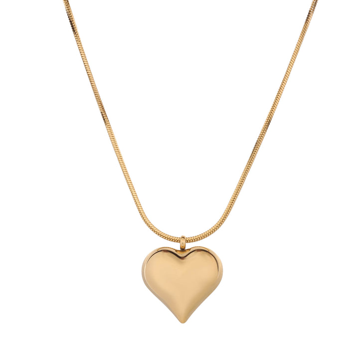 Liquid Gold Heart Necklace