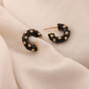 Midnight Luxe Hoops