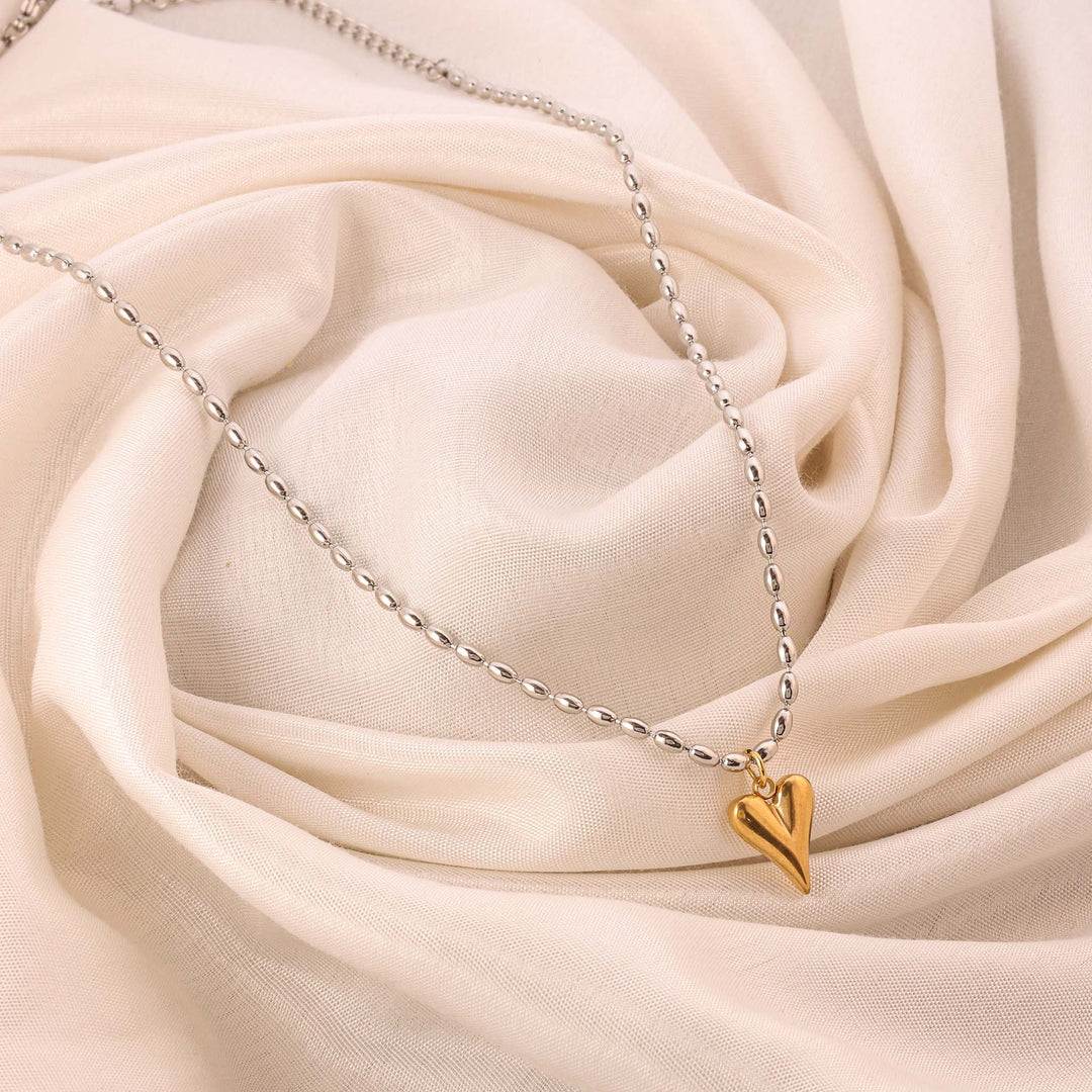Mini Heartbeam Necklace