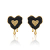 Molten Heart Studs