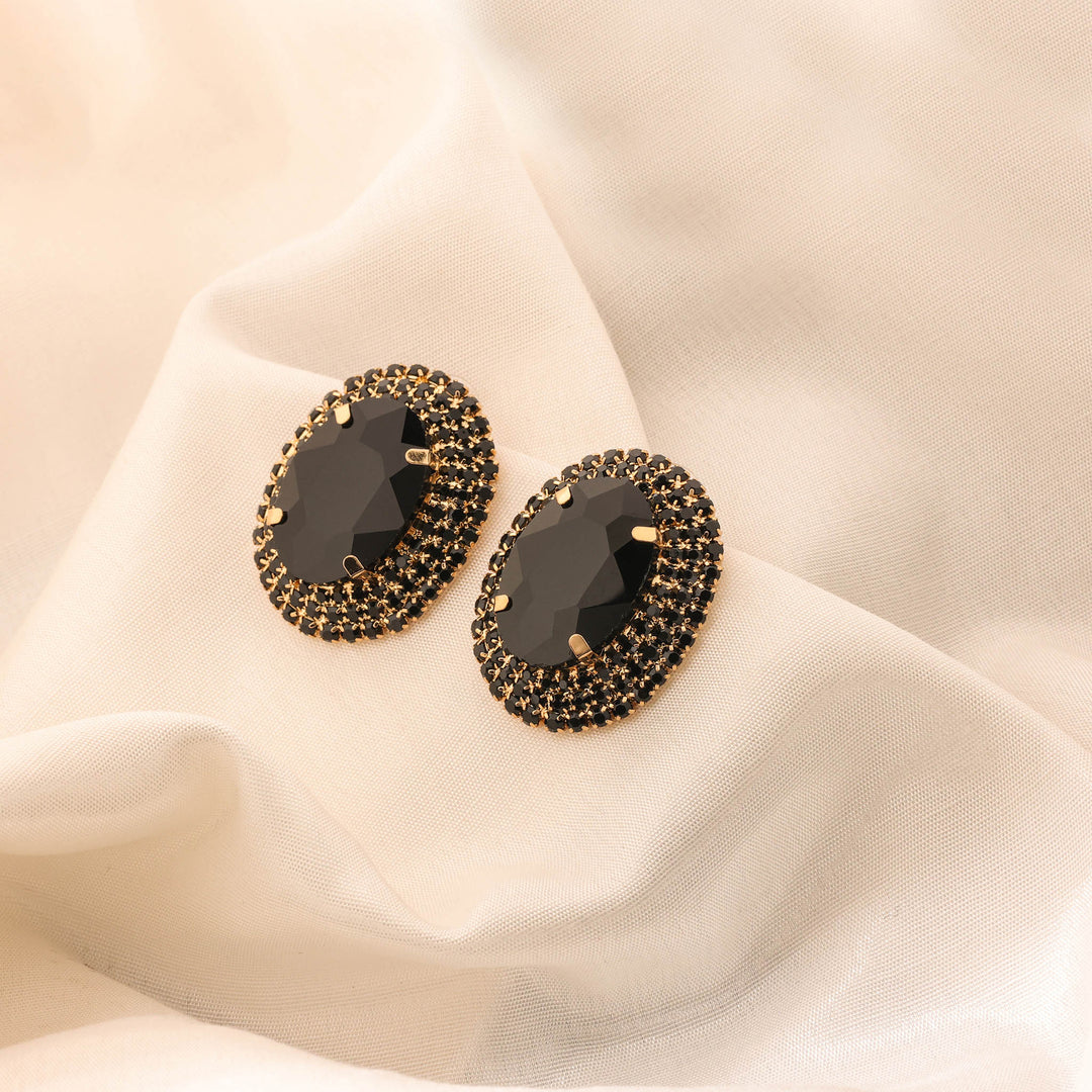 Noir Bloom Earrings