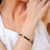 Noir Stripe Cuff