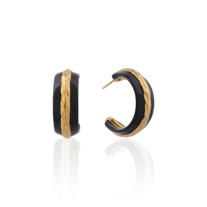 Obsidian Curve Hoops