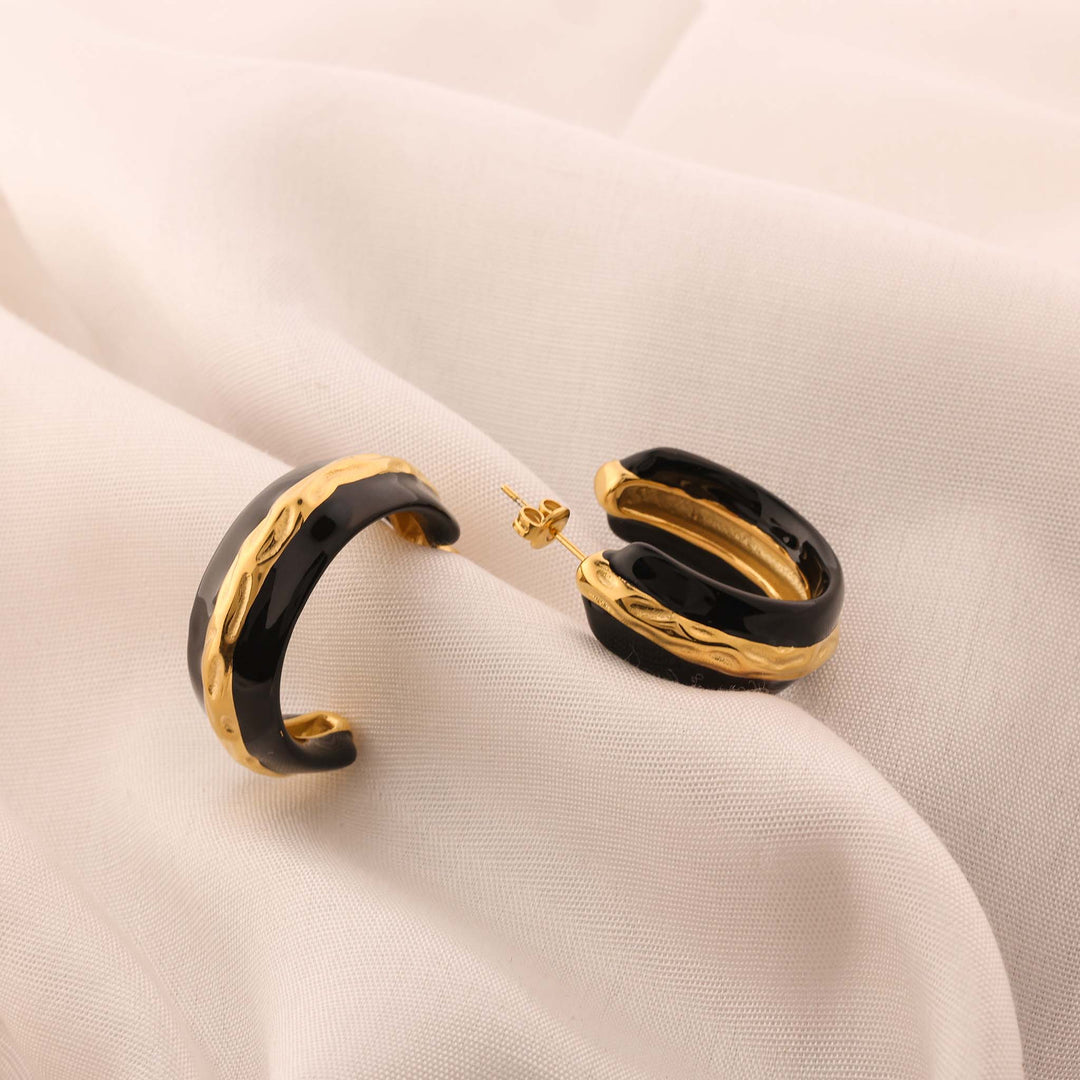 Obsidian Curve Hoops