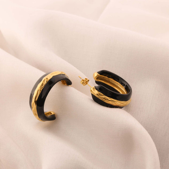 Obsidian Curve Hoops