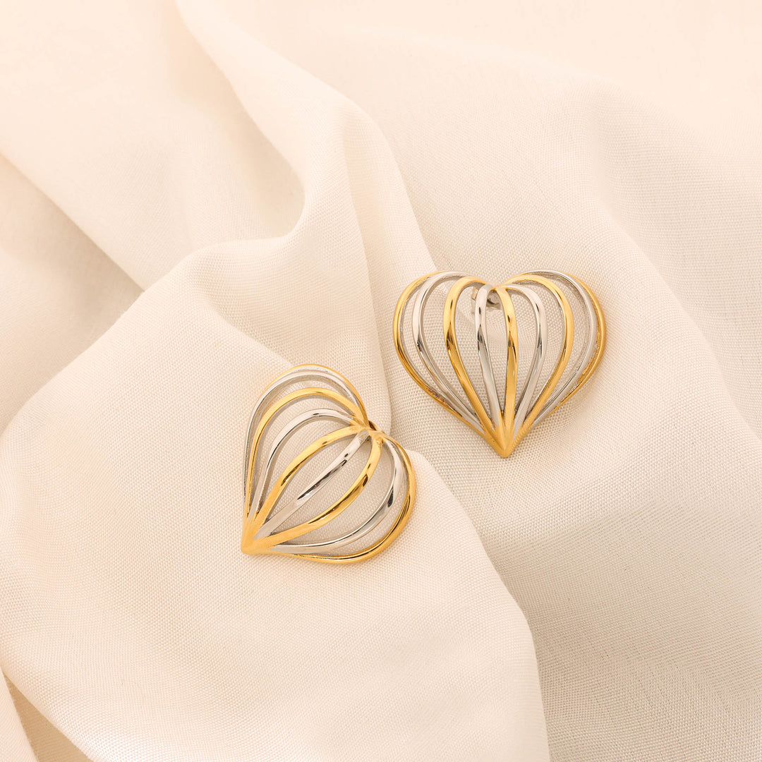Open Heart Studs