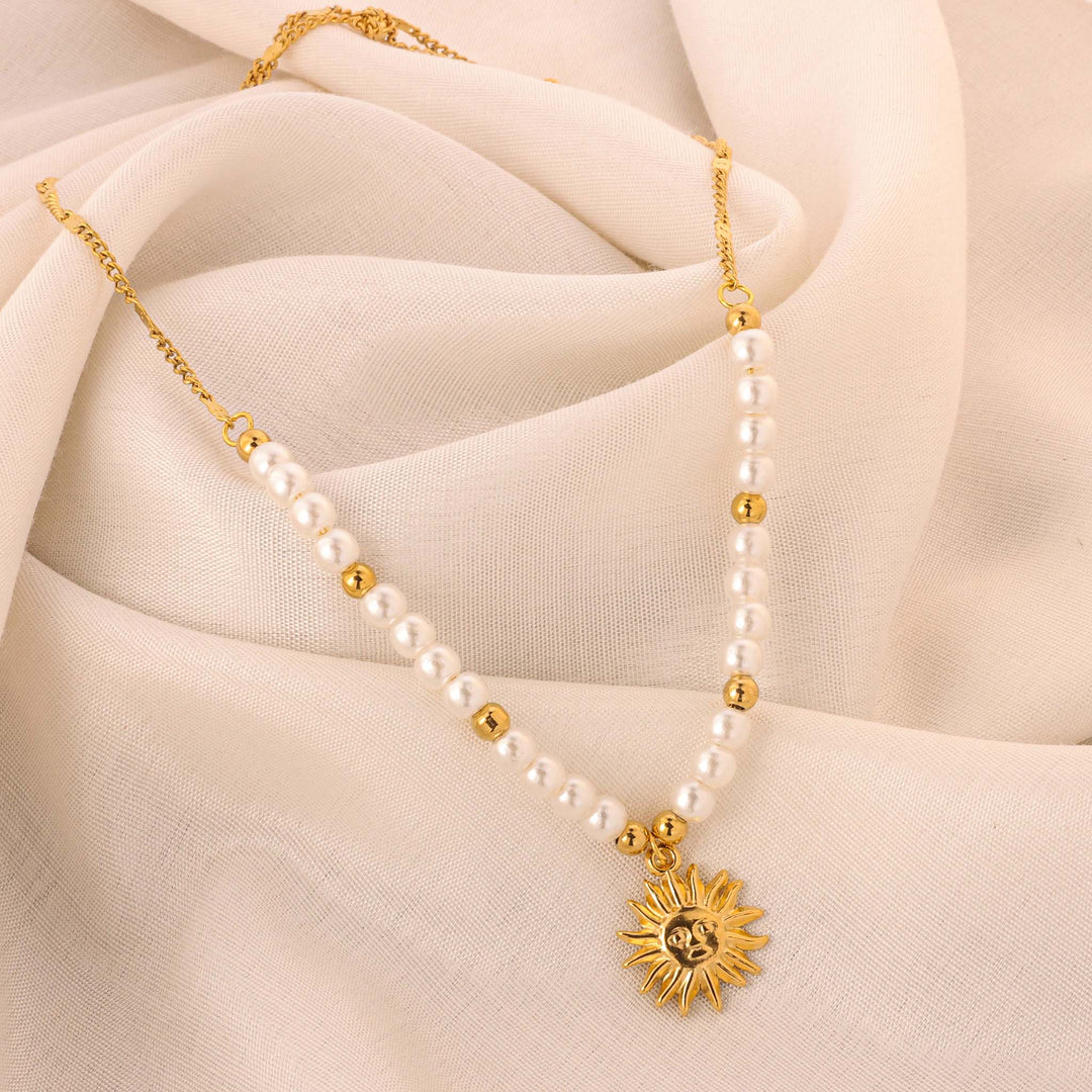 Pearl Charm Necklace