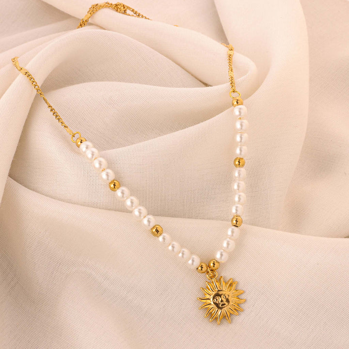 Pearl Charm Necklace
