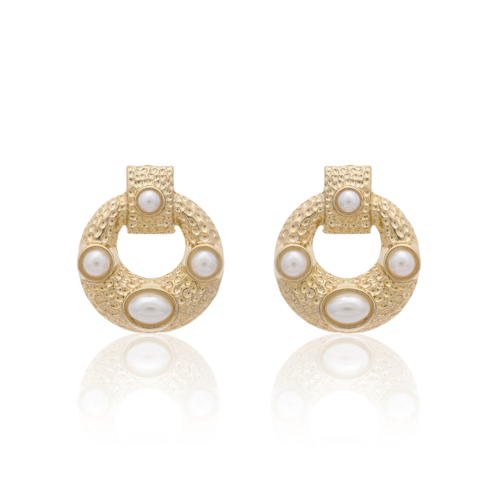 Pearl Crest Earrings