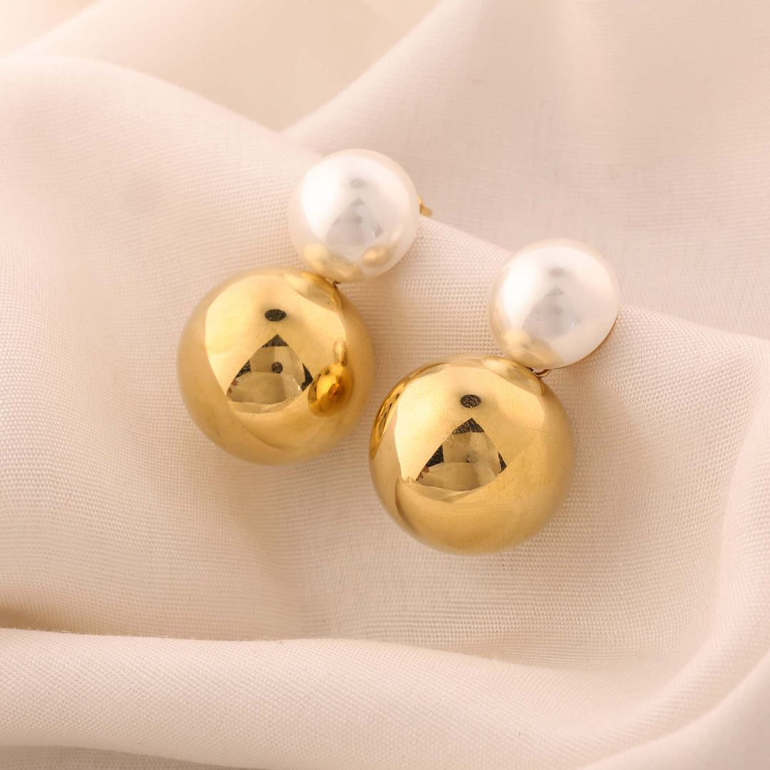 Pearl Drop Pop Earrings