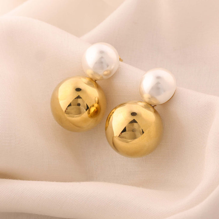 Pearl Drop Pop Earrings