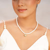 Pearl Whisper Heart Necklace