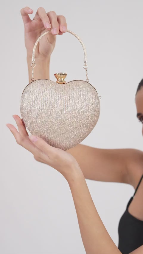 Heart of Gold Clutch