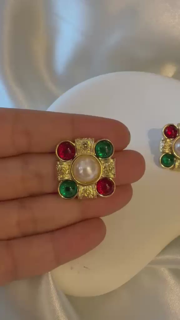 Regal Pearl Studs