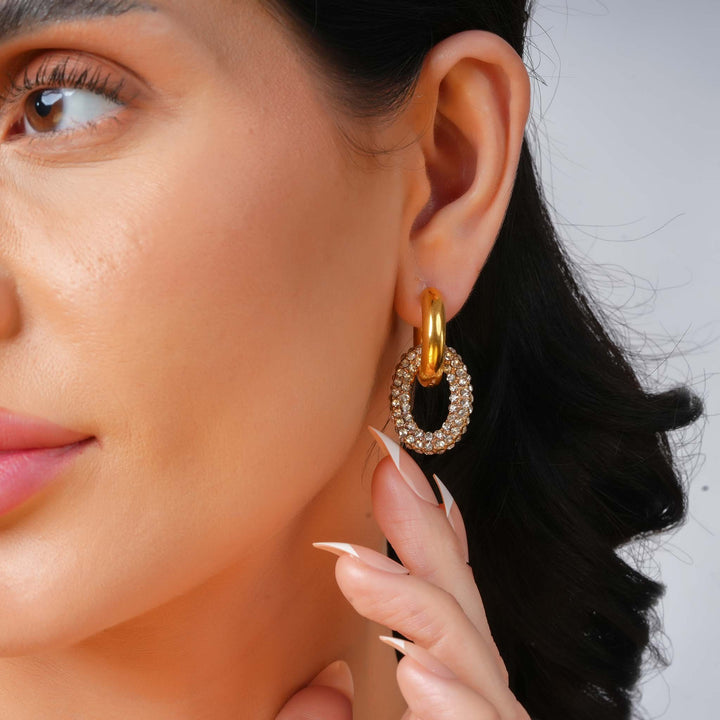 Bling Loop Earrings