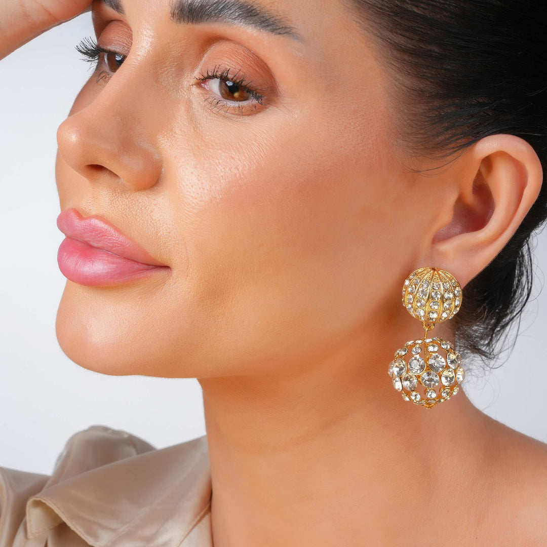 Crystal Bloom Studs