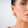 Crystal Teardrop Studs
