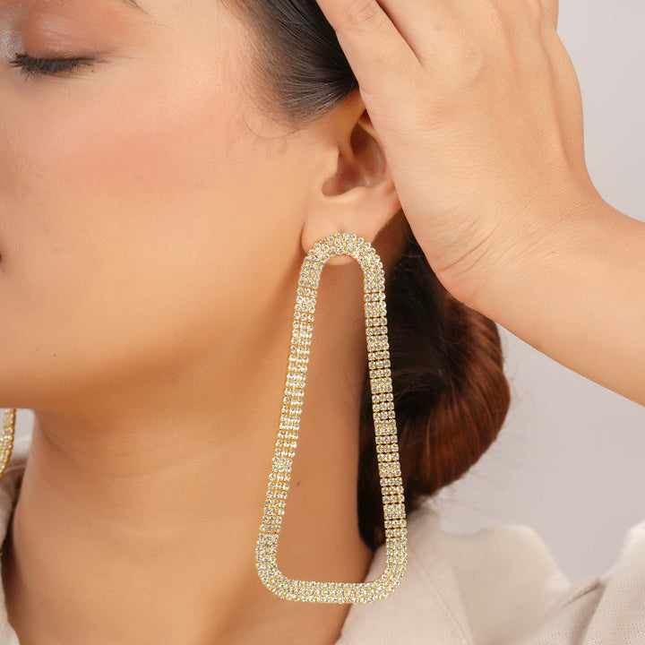 Dazzle Drop Statement Earrings